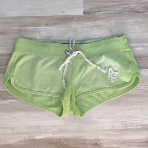 ❤️ Abercrombie Lime Green Logo Shorts Small