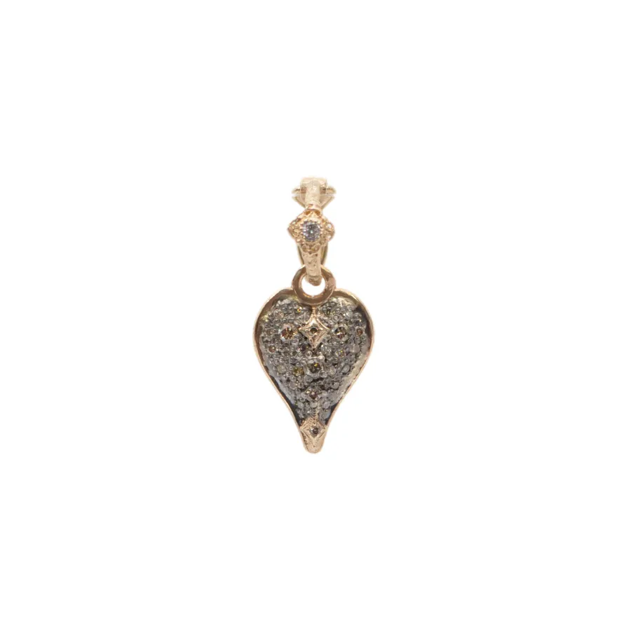 13.6MM PAVE HEART ENHANCER