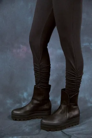 3323 Winterweight Gather Leggings Noir-U