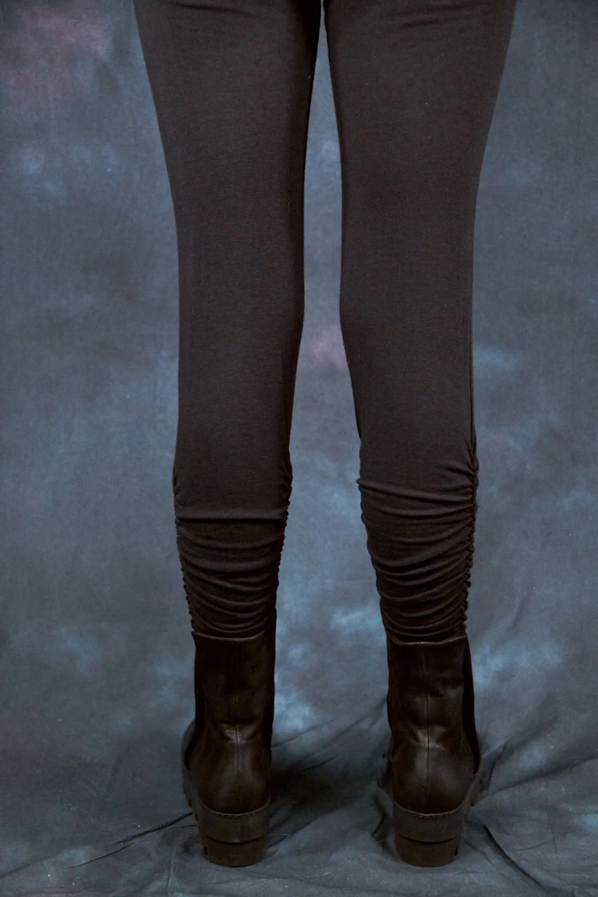 3323 Winterweight Gather Leggings Noir-U