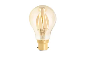 4lite WiZ Connected A60 Amber White WiFi LED Smart Bulb B22 Bayonet Cap