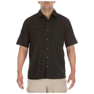 5.11 Tactical Freedom Flex Woven Short Sleeve Shirt Black