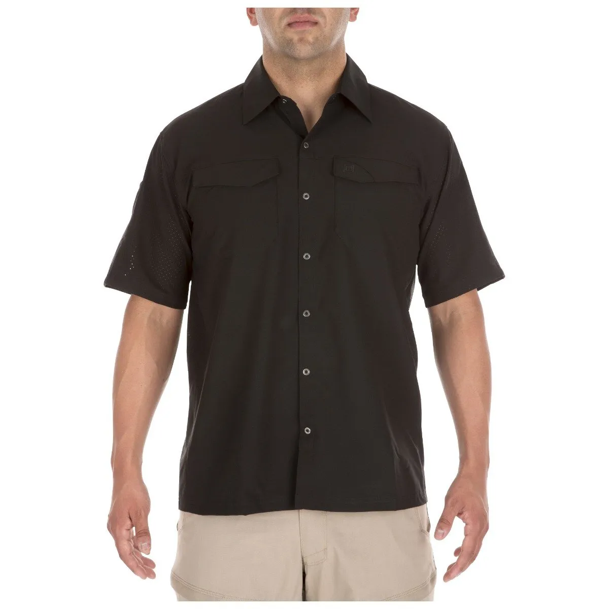 5.11 Tactical Freedom Flex Woven Short Sleeve Shirt Black