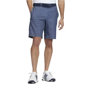 Adidas Abstract-Print Shorts - Blue