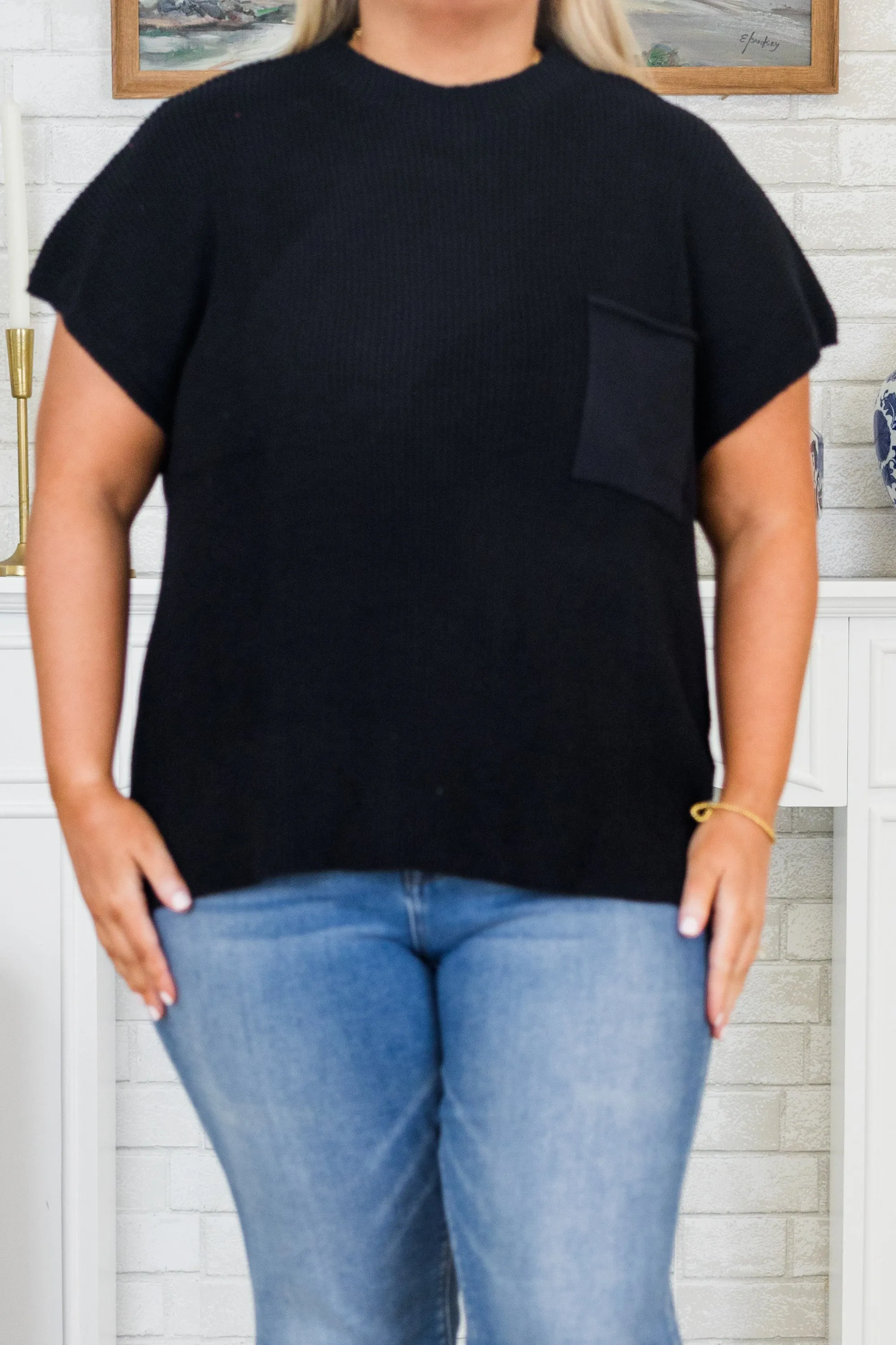 All There Is Top, Black