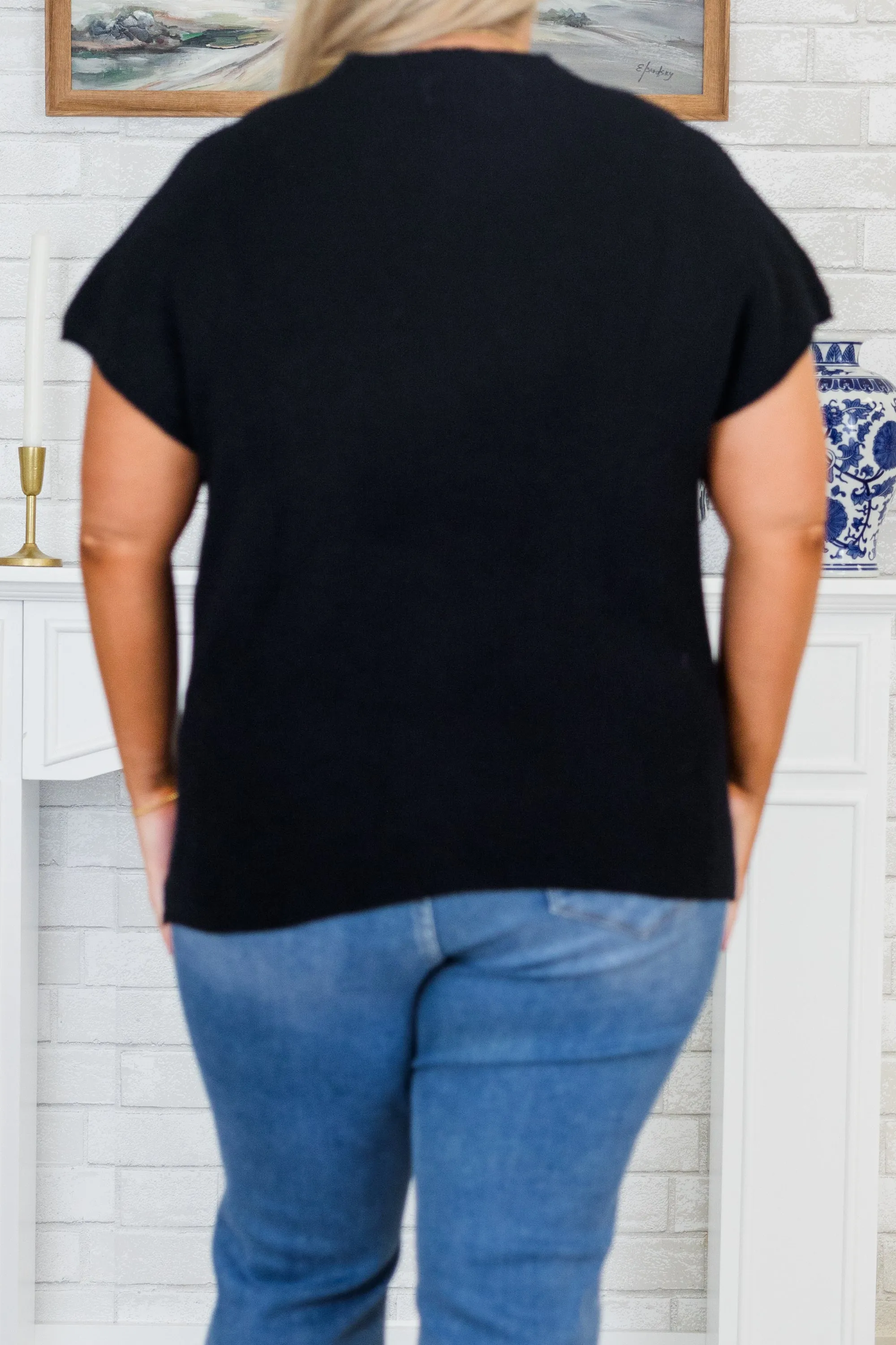 All There Is Top, Black