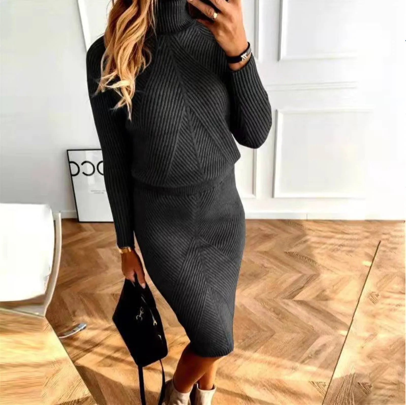 Amada® | Cozy Knitted Dress