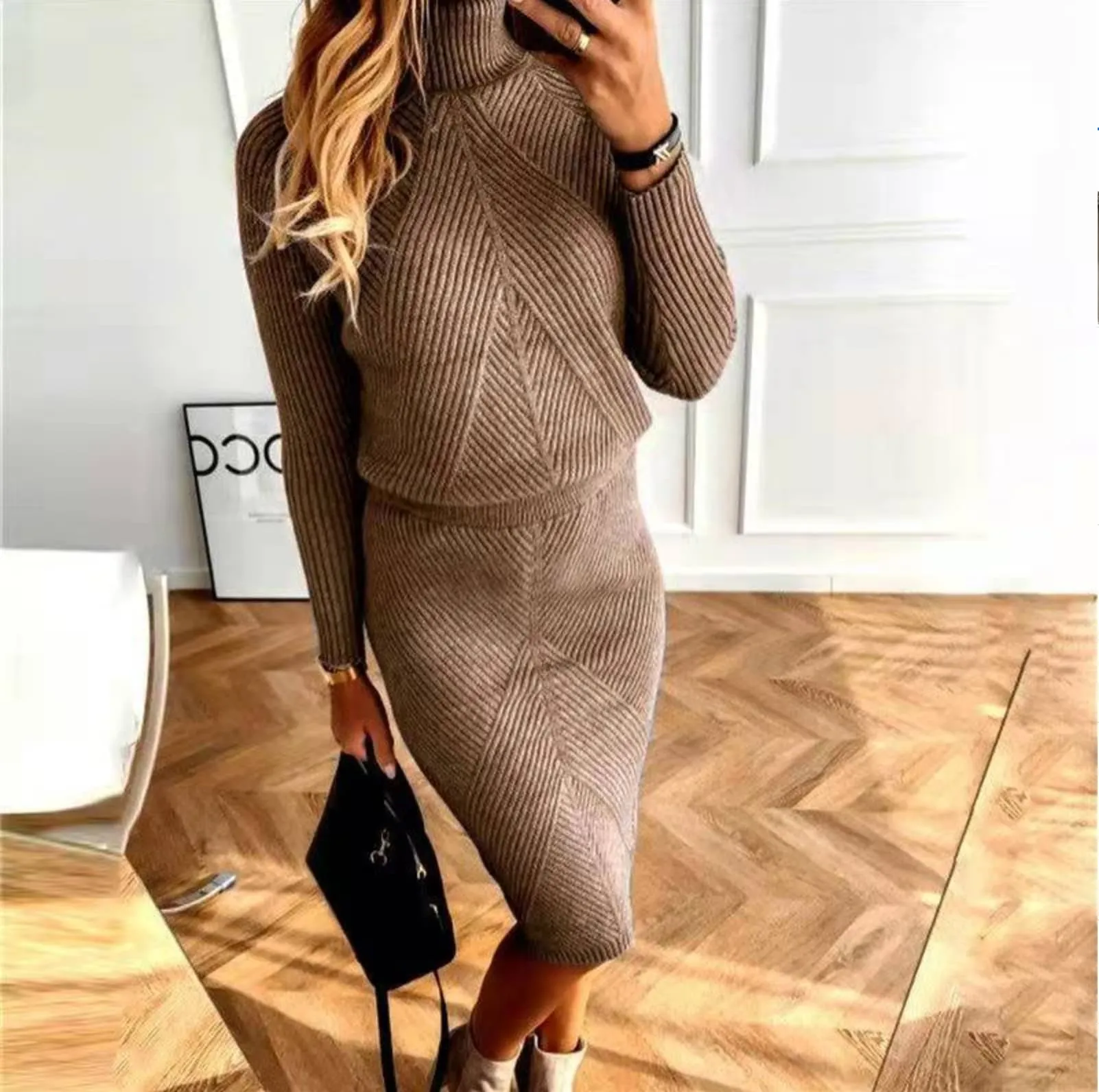 Amada® | Cozy Knitted Dress