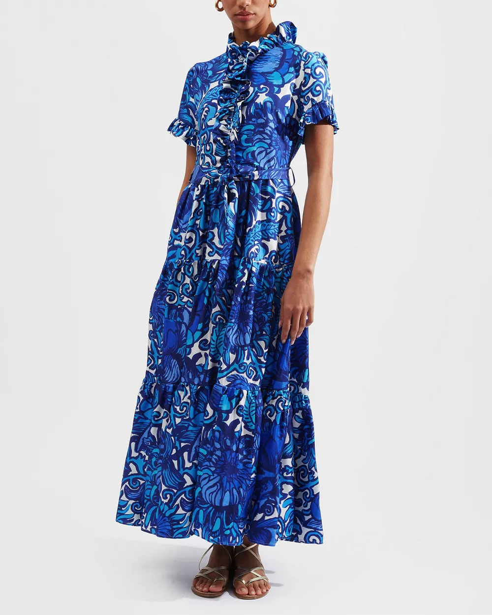 Anemone Long and Sassy Dress