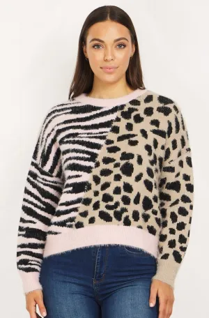 ANIMAL PATTERN JUMPER