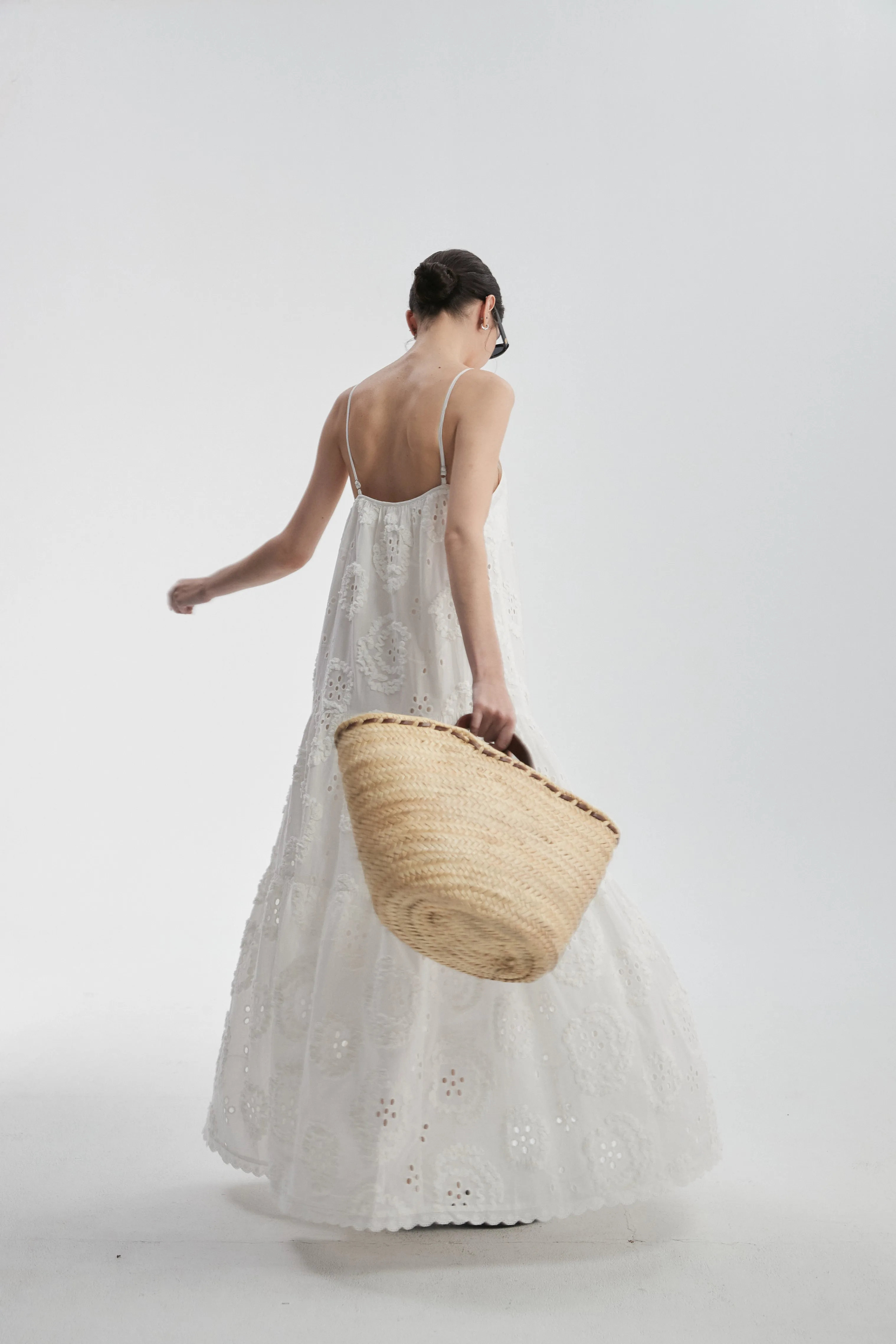 Appliqué Maxi Dress