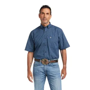 Ariat Shirt Mens Pro Series Kyree Stretch Skyfall