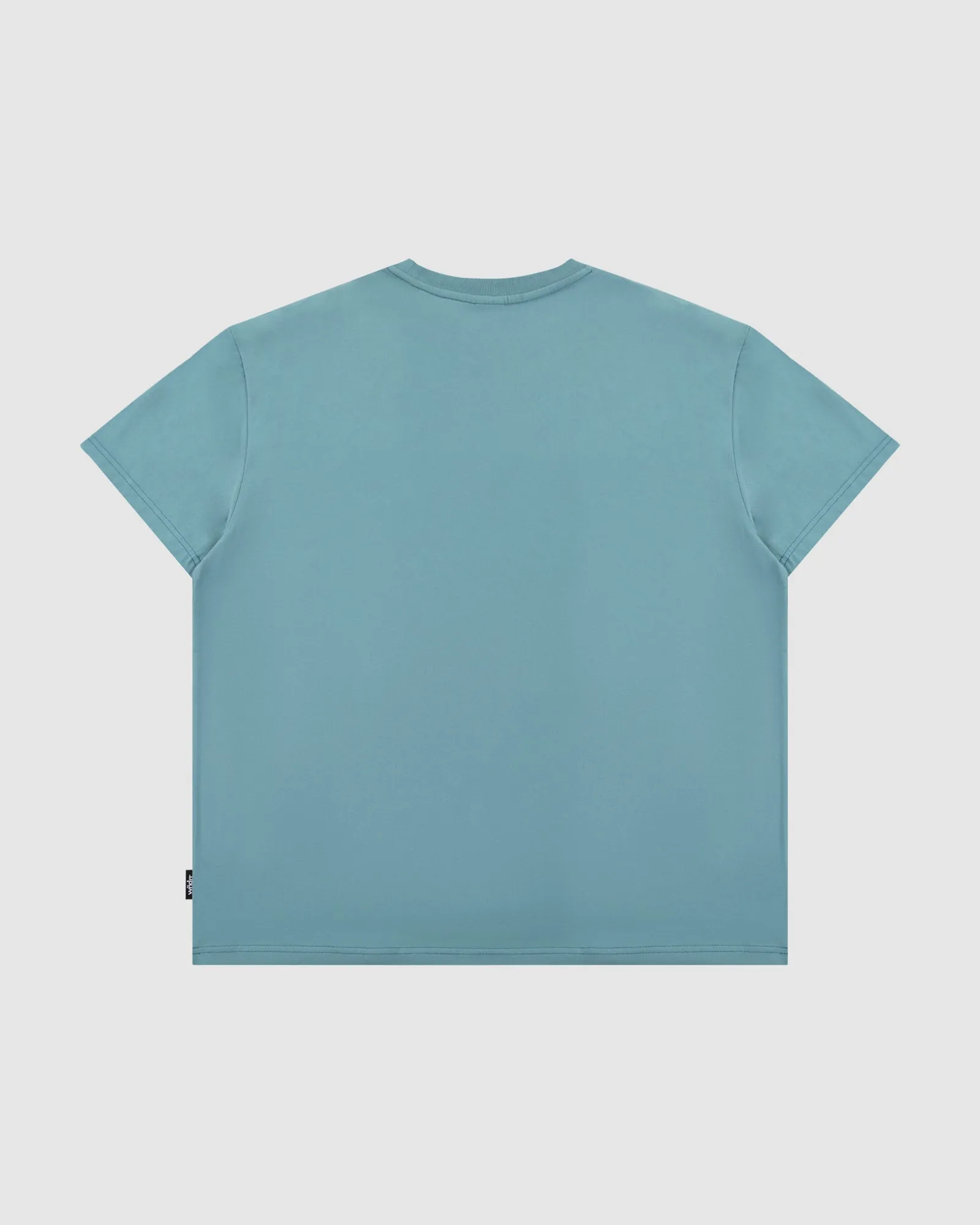 ASCEND BOX FIT TEE - DUSK BLUE