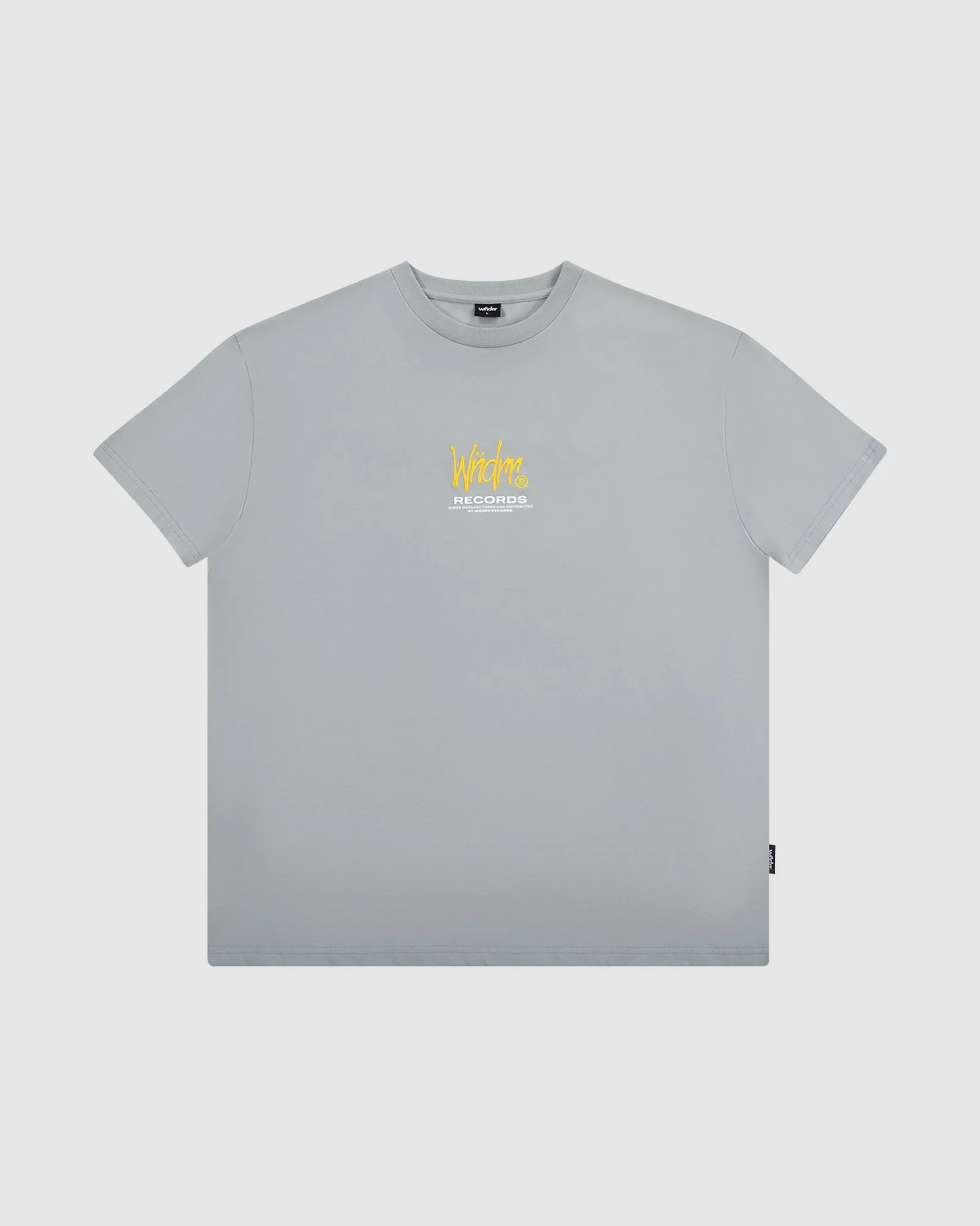 ATLANTIC BOX FIT TEE - CEMENT GREY
