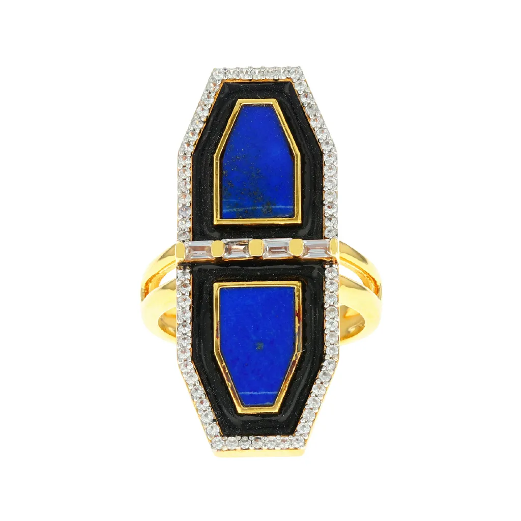 Aurora Eos Ring - Lapis
