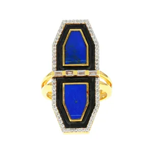 Aurora Eos Ring - Lapis