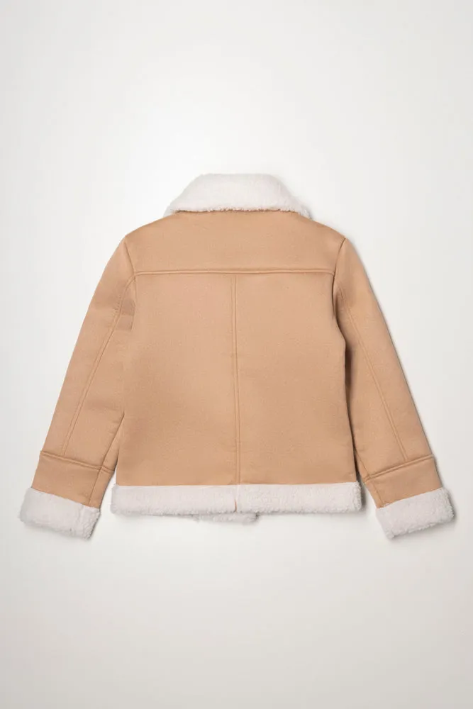 Aviator Jacket Natural