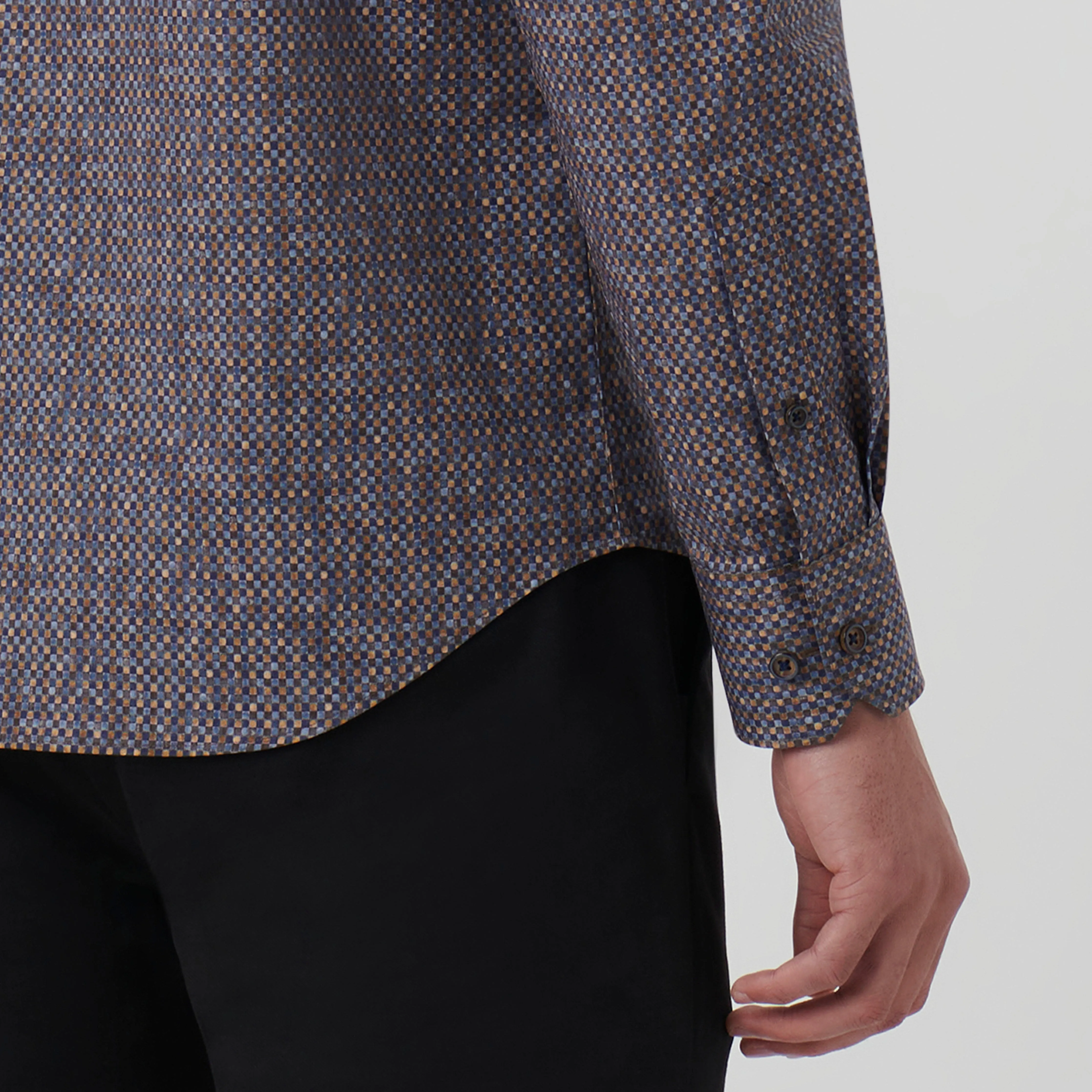 Axel Mosaic Print Shirt