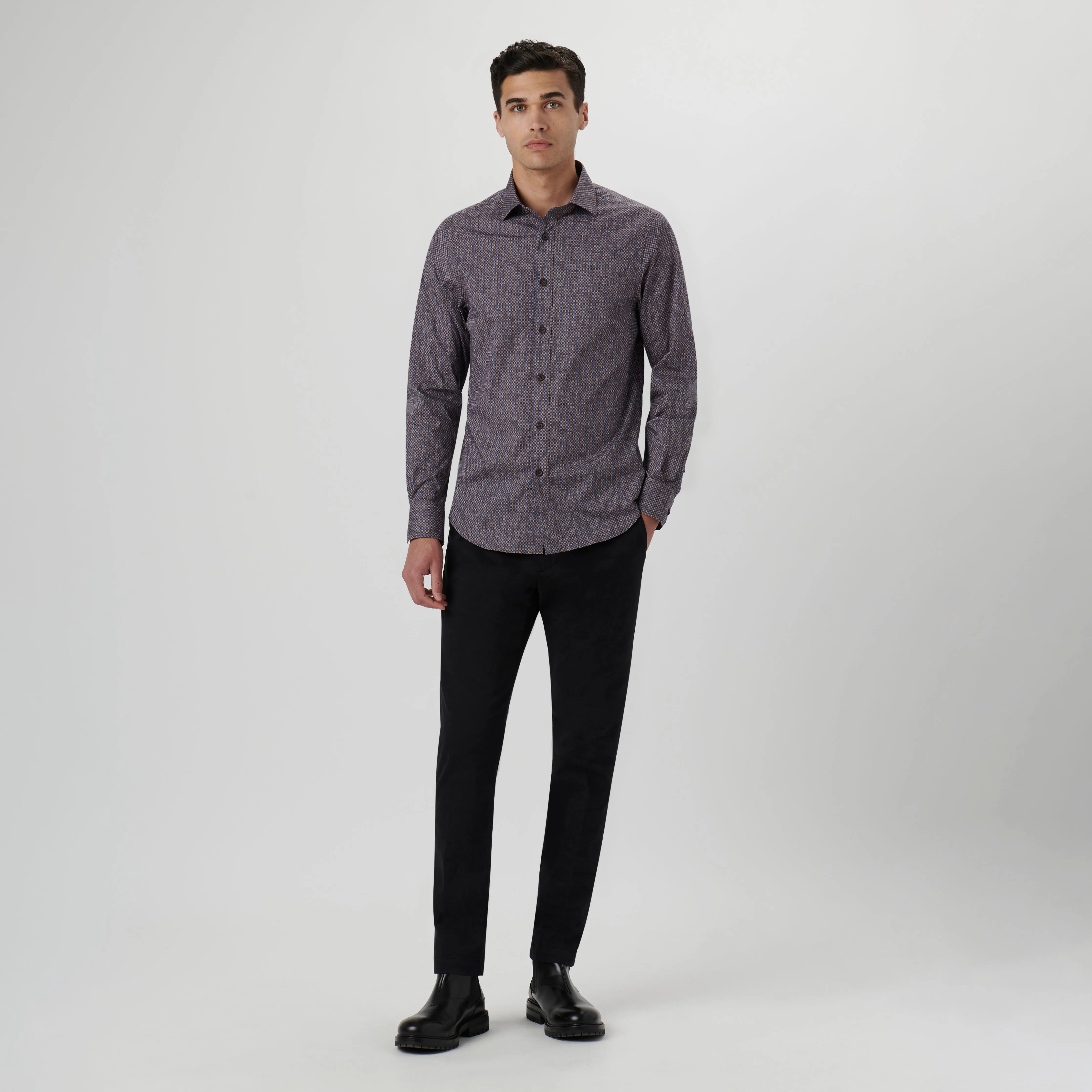 Axel Mosaic Print Shirt