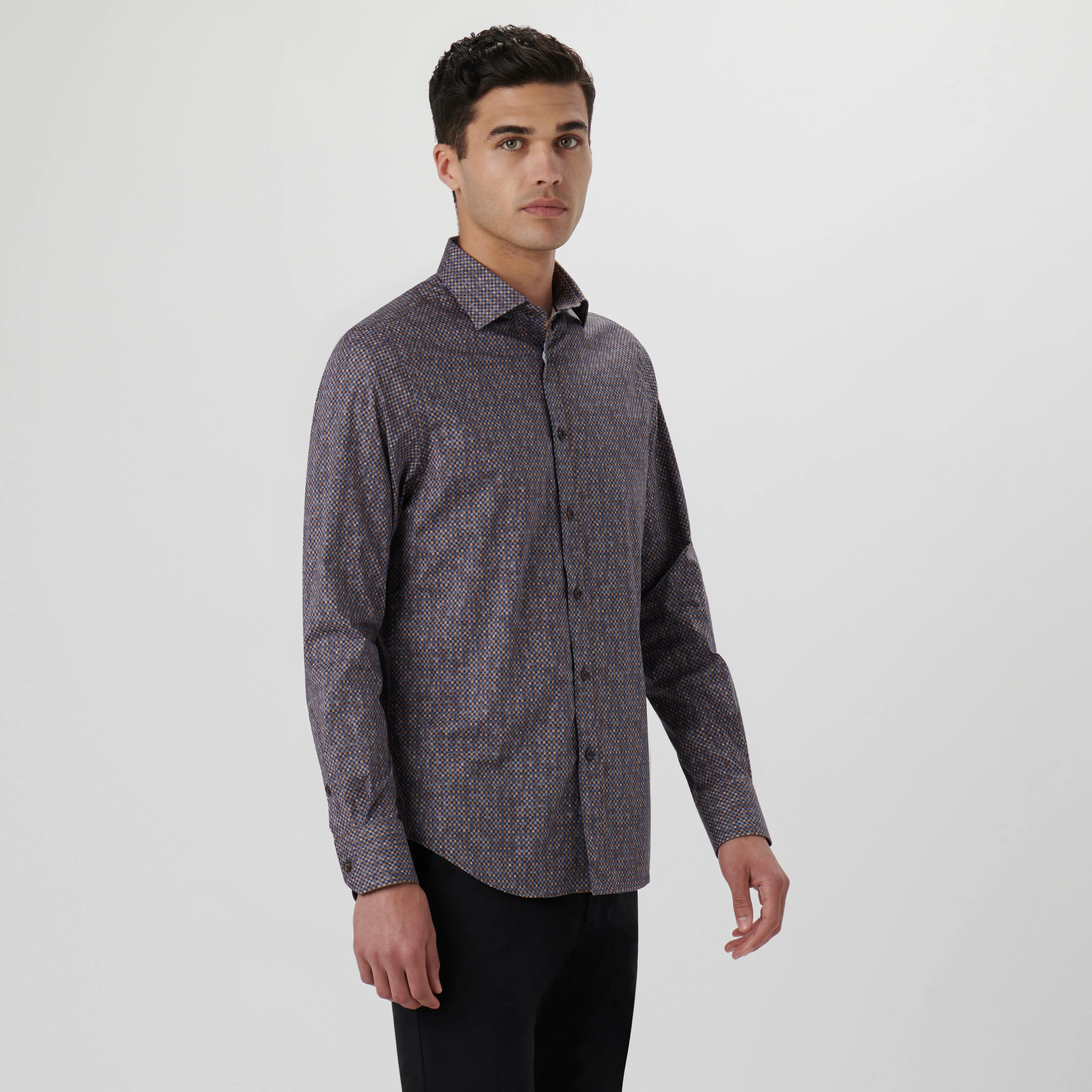 Axel Mosaic Print Shirt