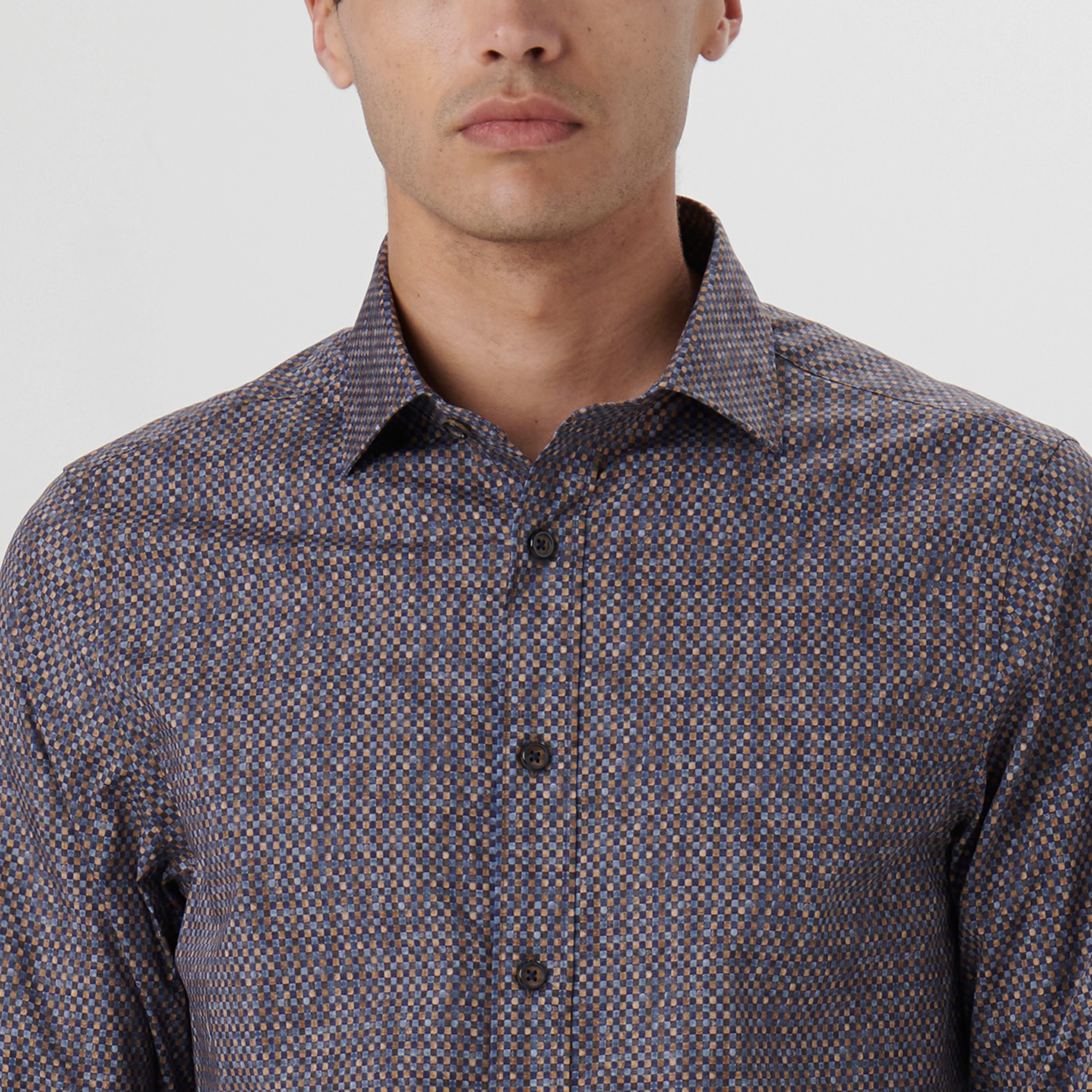 Axel Mosaic Print Shirt