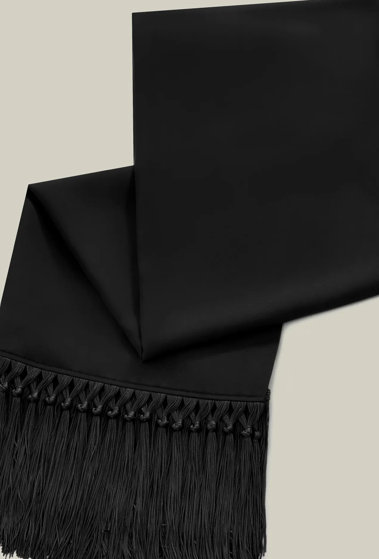 Babe Stole in Black by Taller Marmo