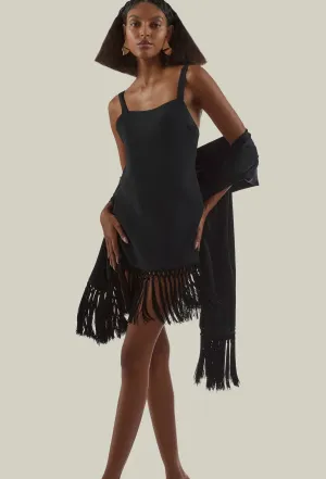 Babe Stole in Black by Taller Marmo