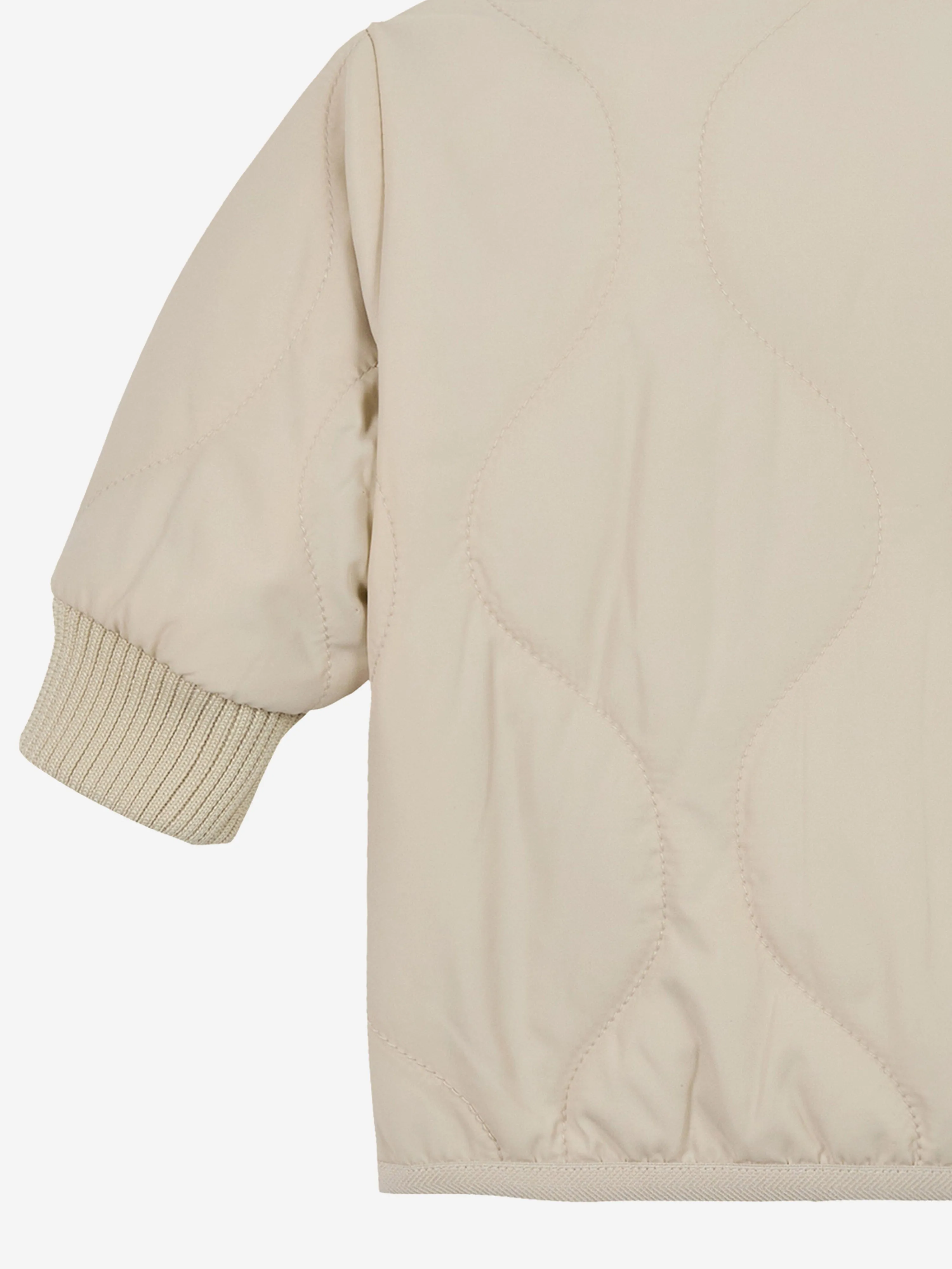 Baby Quilted Jacket in Beige