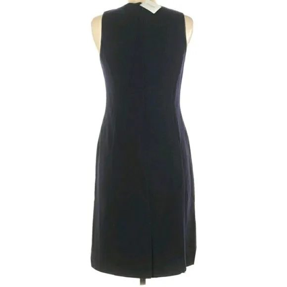 Banana Republic Womens‎ Navy Blue Wool Dress Layer