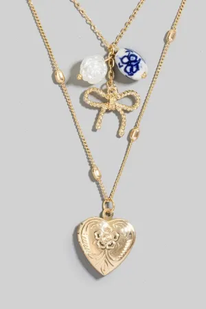 Banks Layered Chain Necklace