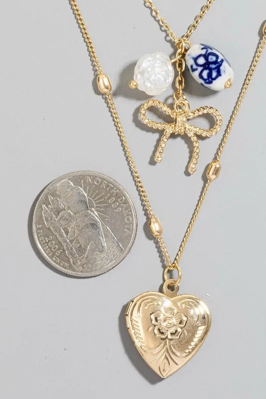 Banks Layered Chain Necklace