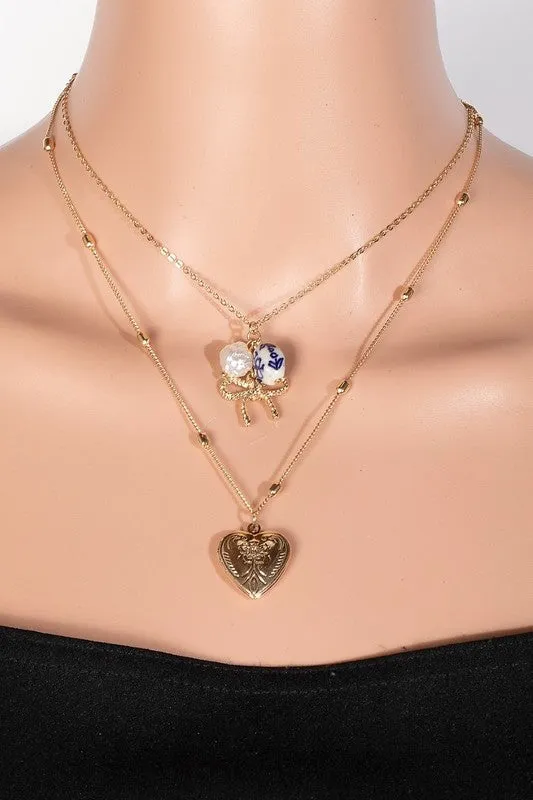 Banks Layered Chain Necklace
