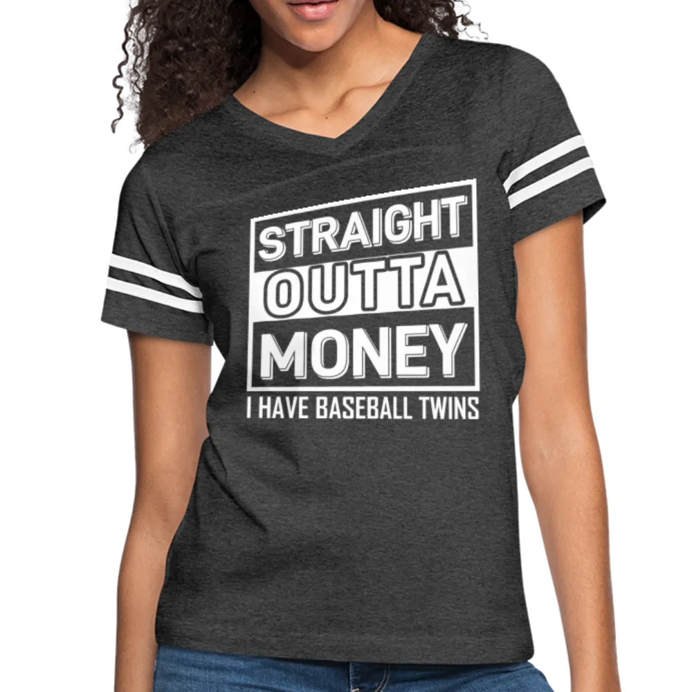 BASEBALL TWINS Women’s Vintage Sport T-Shirt
