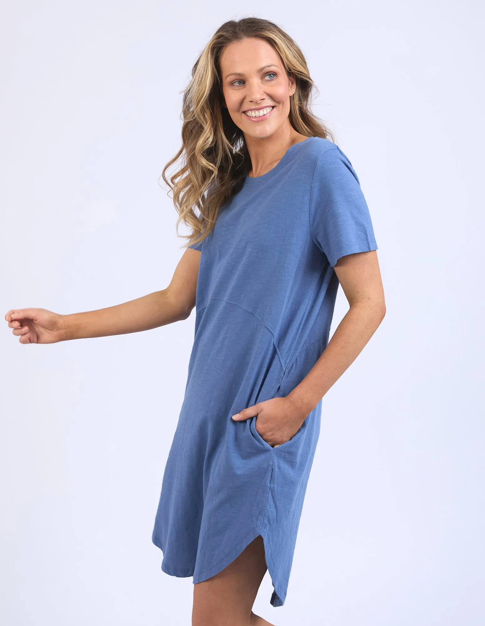 BAY DRESS || BLUE