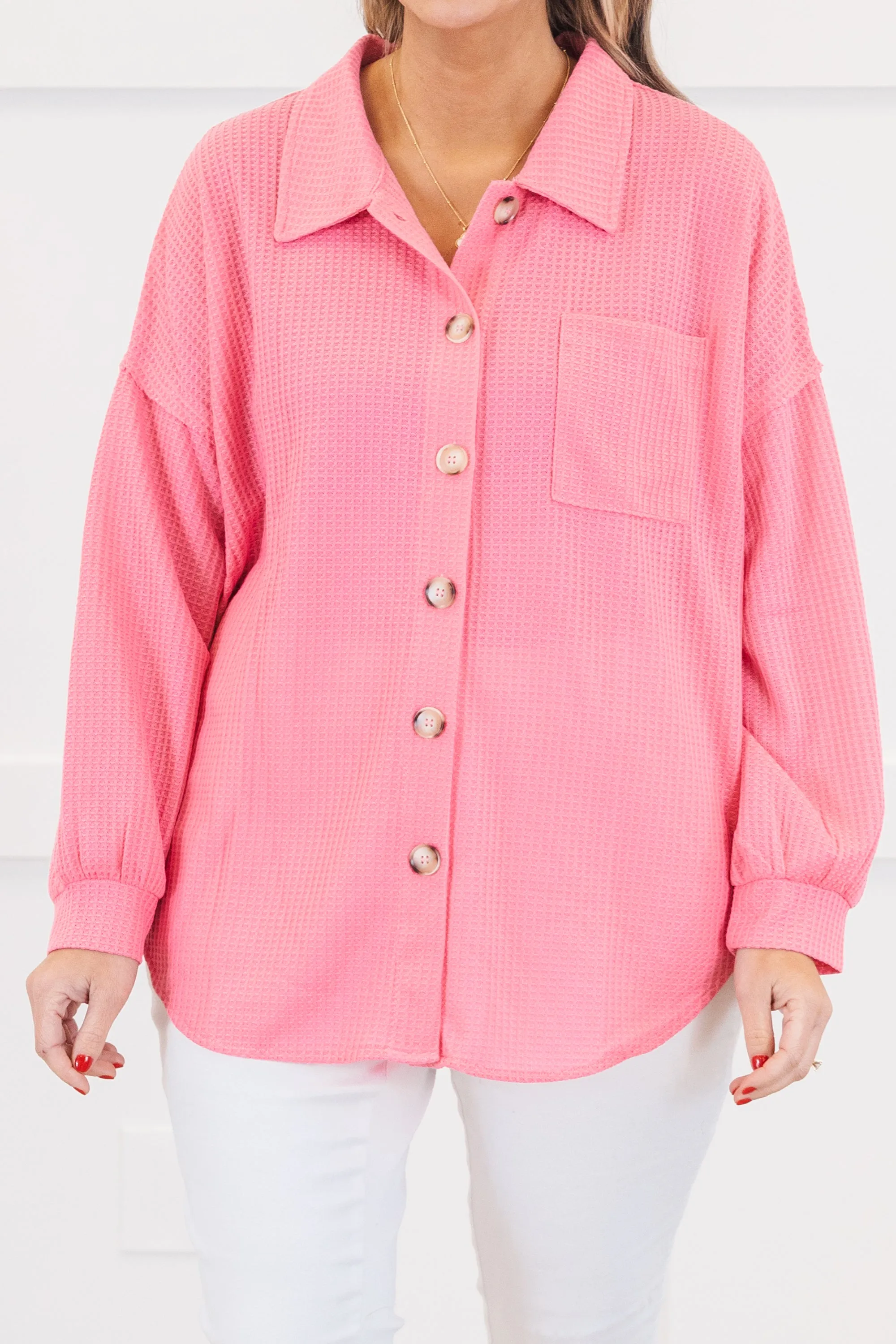 Be Right Back Top, Pink