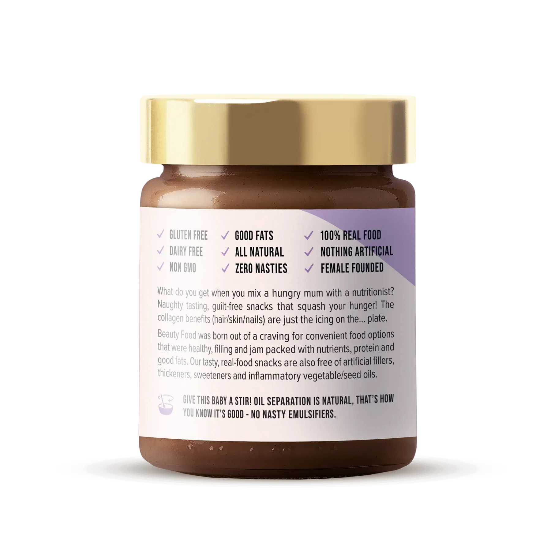 Beauty Food Choc Chic Nut Butter with Collagen