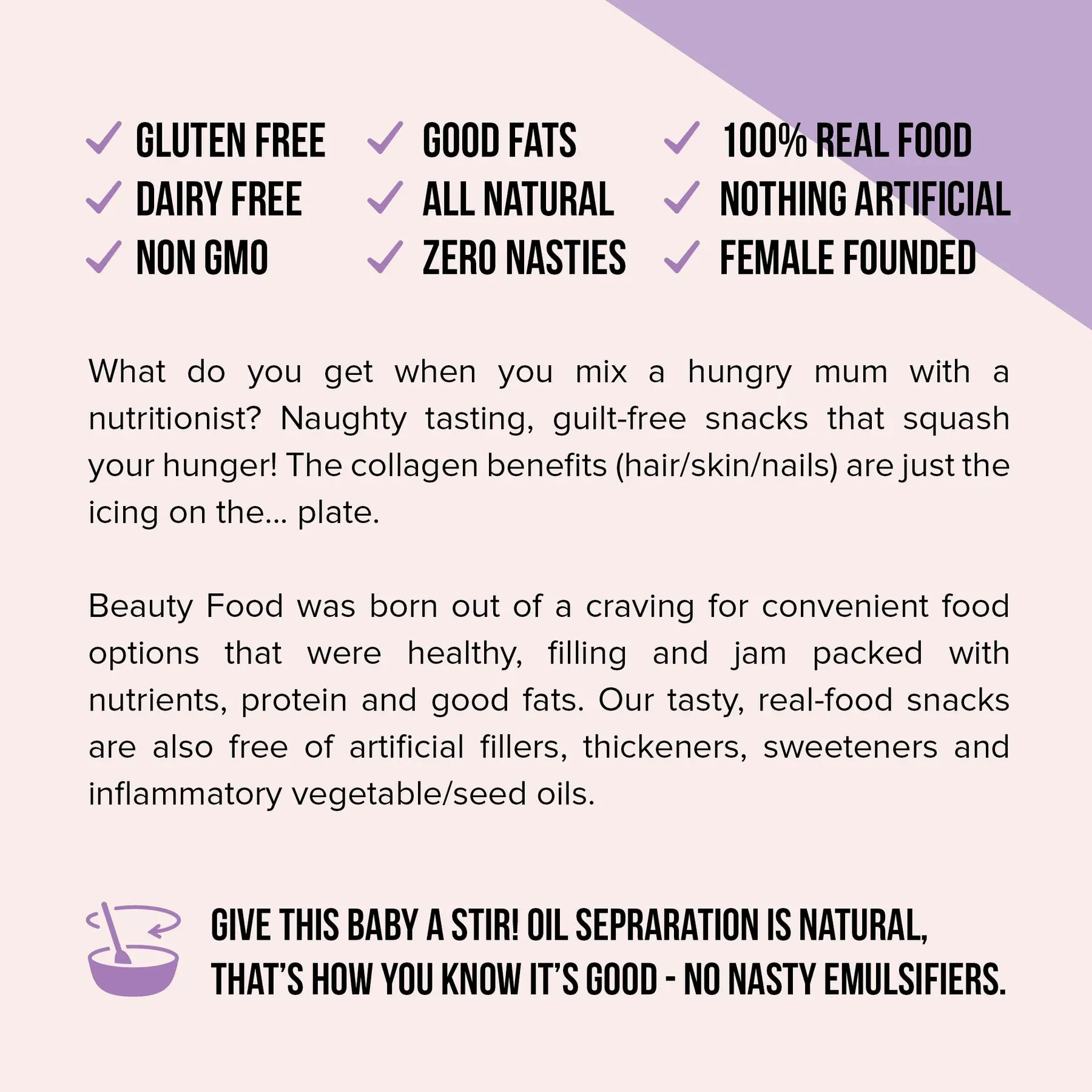 Beauty Food Choc Chic Nut Butter with Collagen