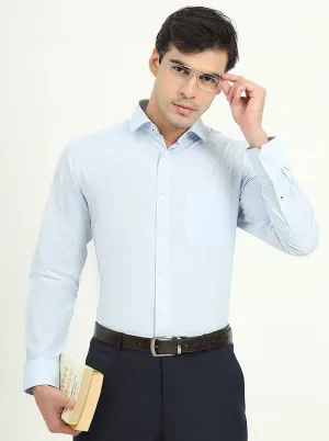 Beige Solid Slim Fit Formal Shirt | Greenfire