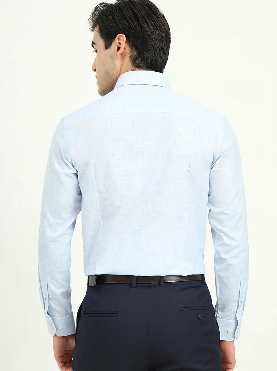 Beige Solid Slim Fit Formal Shirt | Greenfire