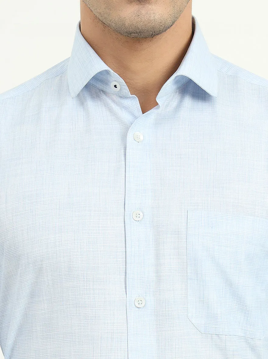 Beige Solid Slim Fit Formal Shirt | Greenfire