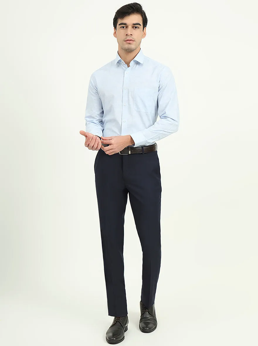 Beige Solid Slim Fit Formal Shirt | Greenfire