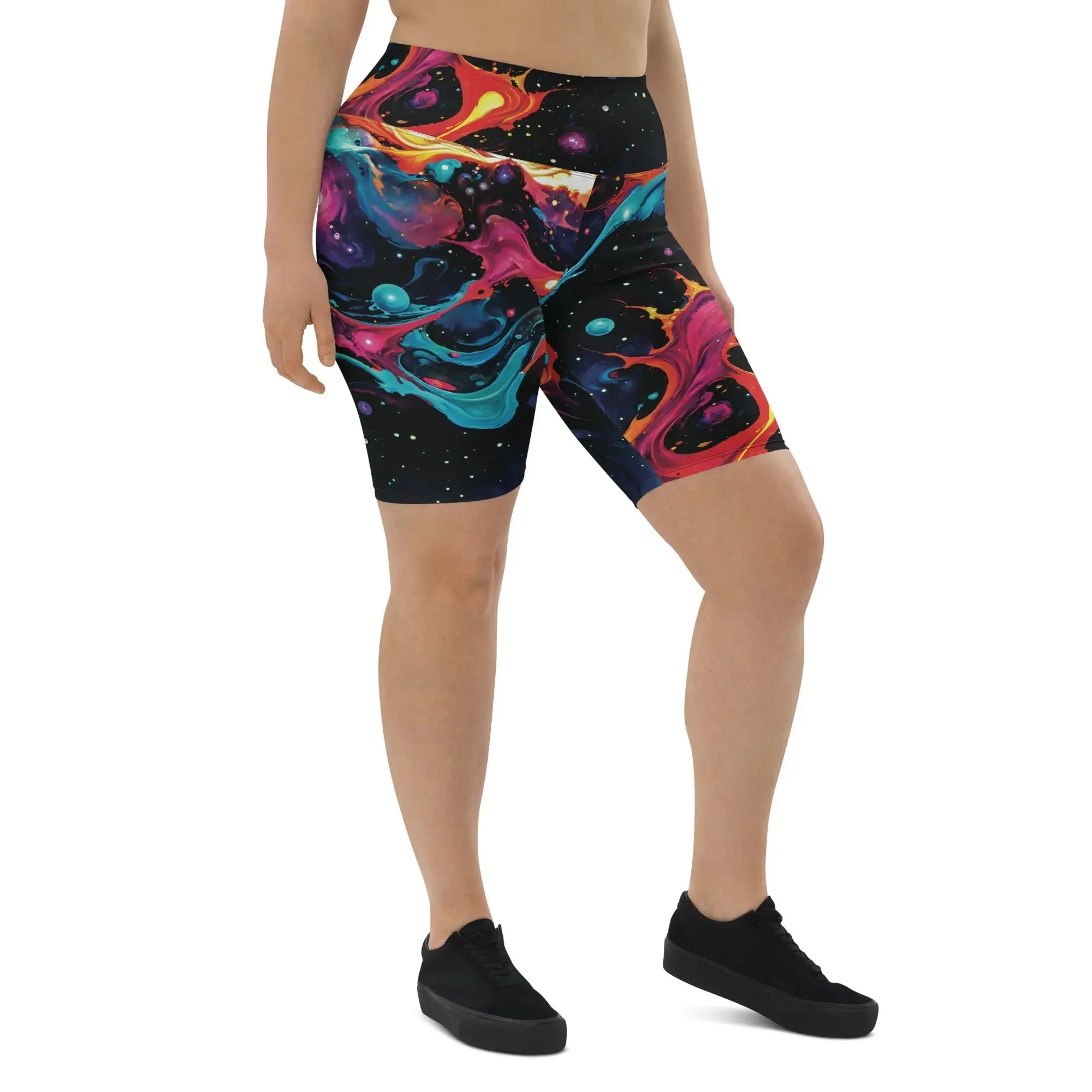 Biker Shorts - Astral Tempest