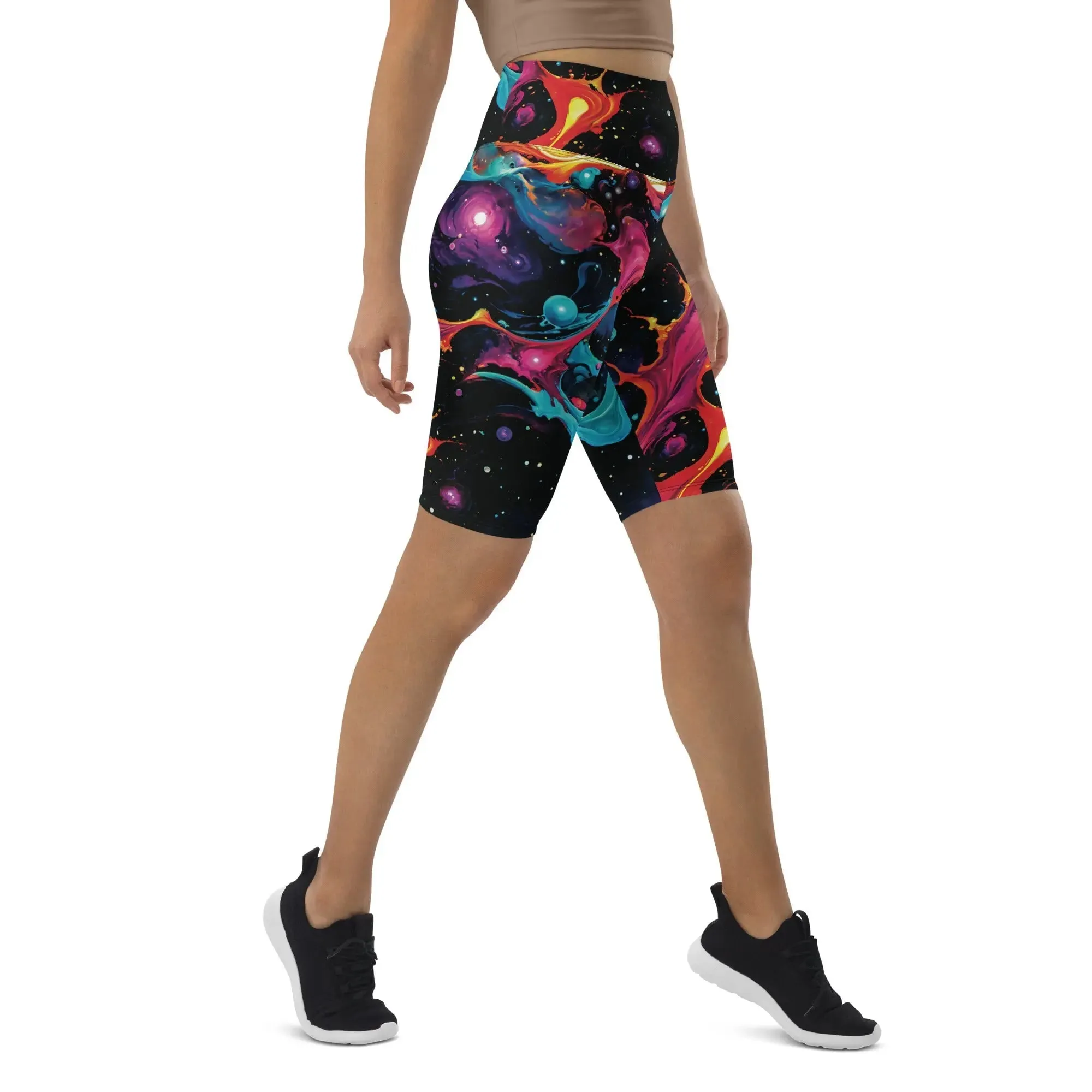 Biker Shorts - Astral Tempest