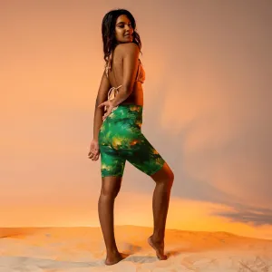 Biker Shorts - Viridian Shroud