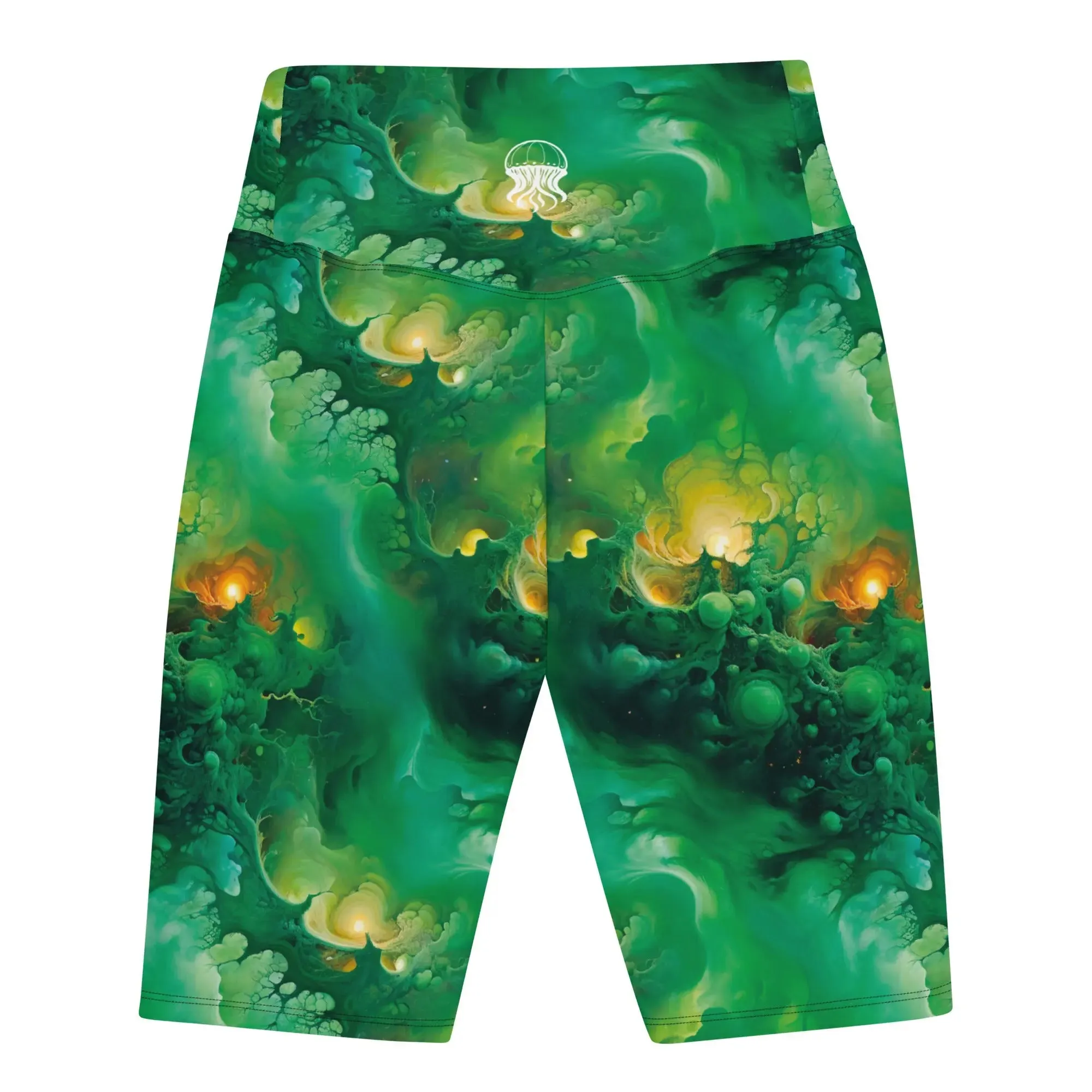Biker Shorts - Viridian Shroud