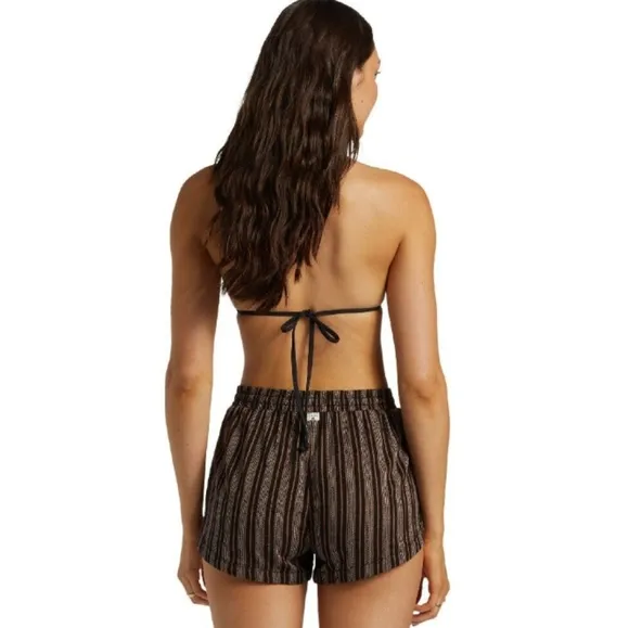 BILLABONG NEW Road Trippin Scallop Hem Yarn Dyed Shorts
