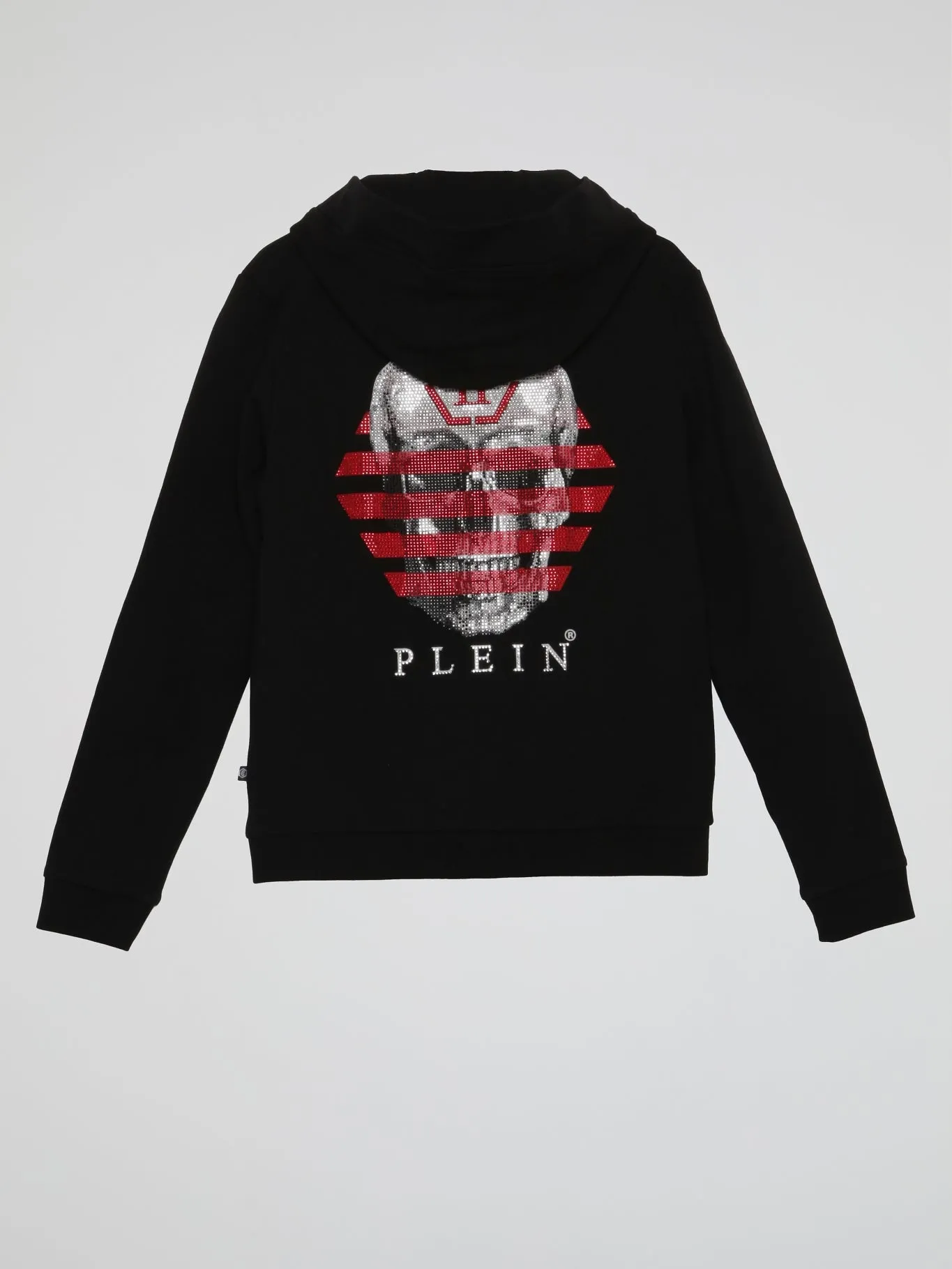 Black Rear Skull Hoodie Sweatshirt (Kids)