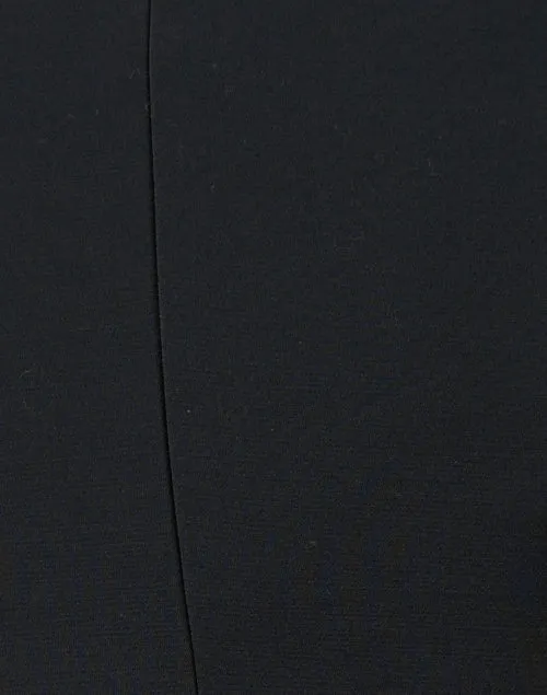 Black Stretch Wrap Blazer