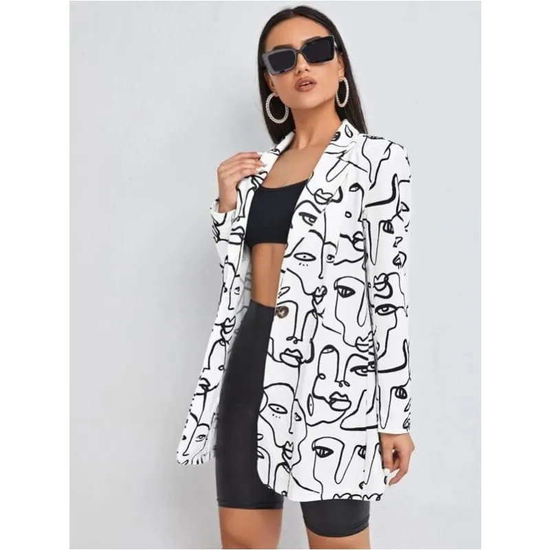 Blazer blanc femme chic