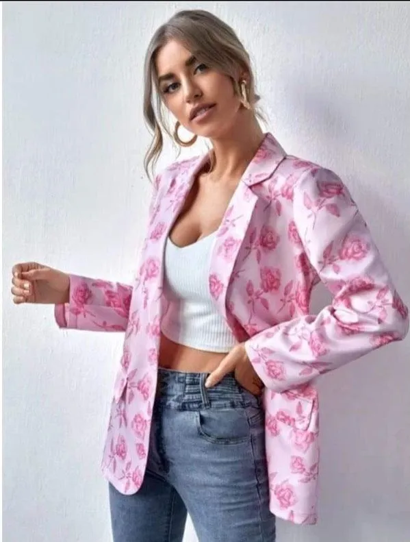Blazer bleu marine femme chic